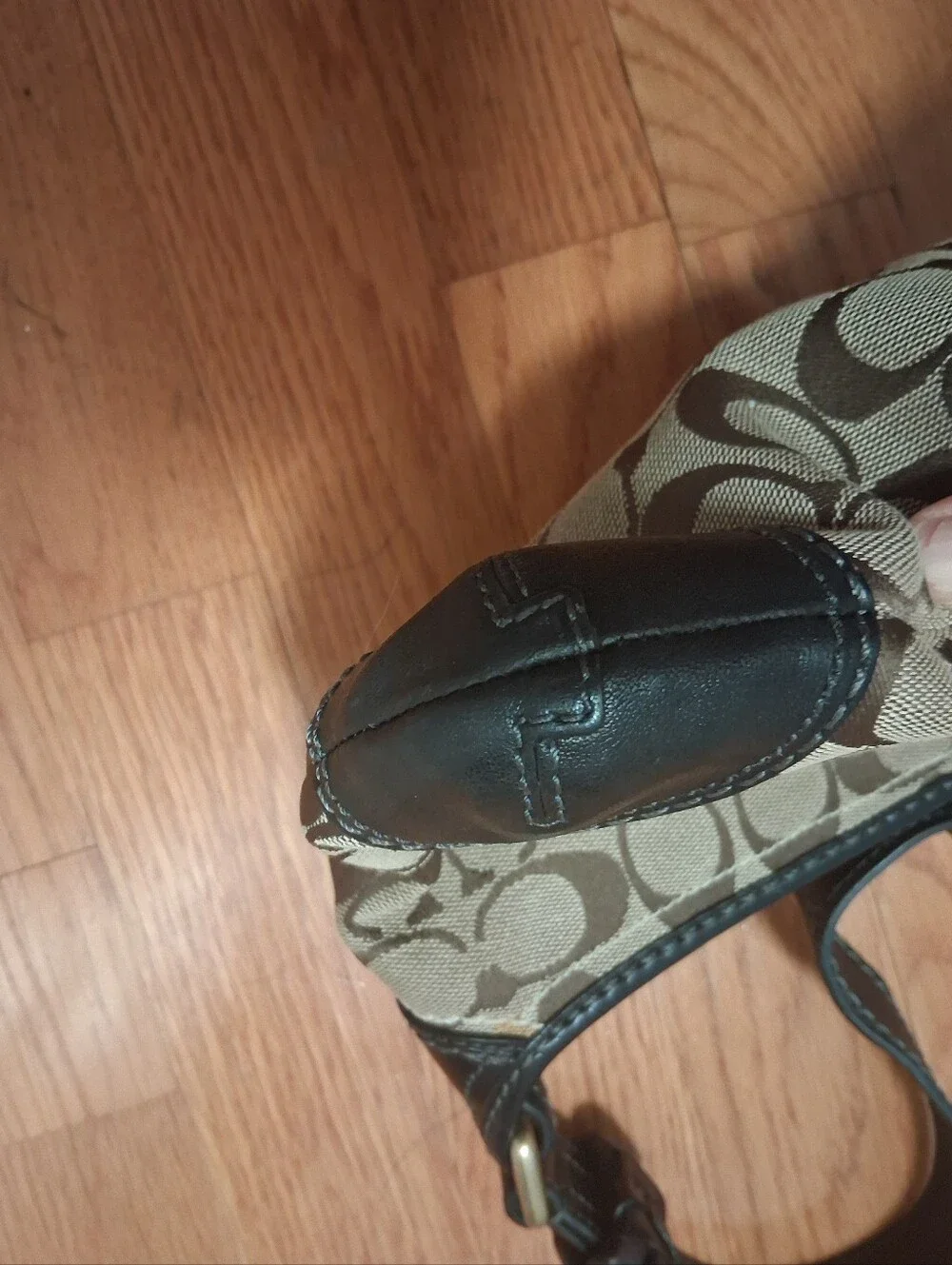 Coach Bleecker Signature Small Zip Hobo Shoulder Bag 11430